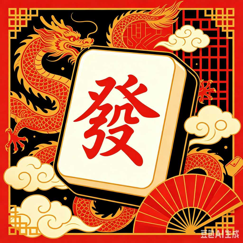oem custom printed mahjong set
